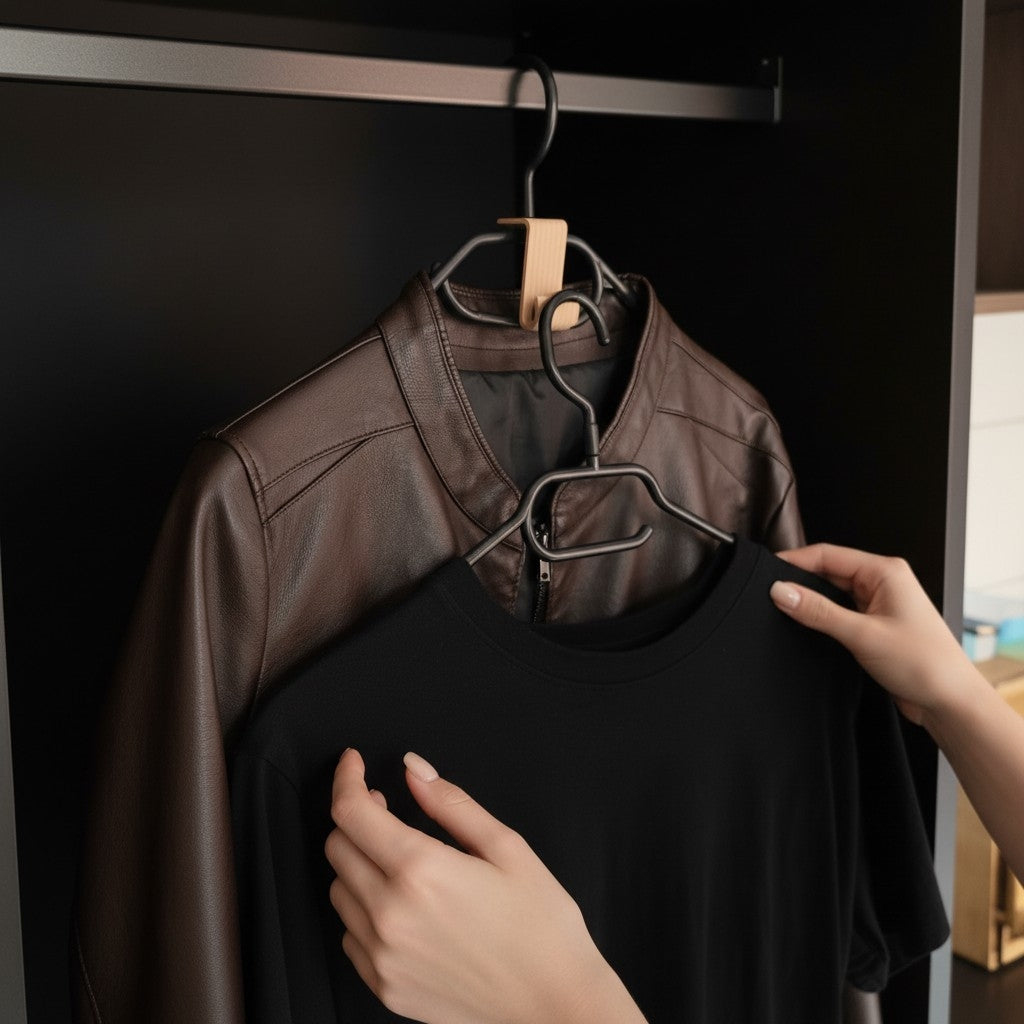 Closet Space Saving Hanger Hooks – Clothes Hanger Connector Organizer