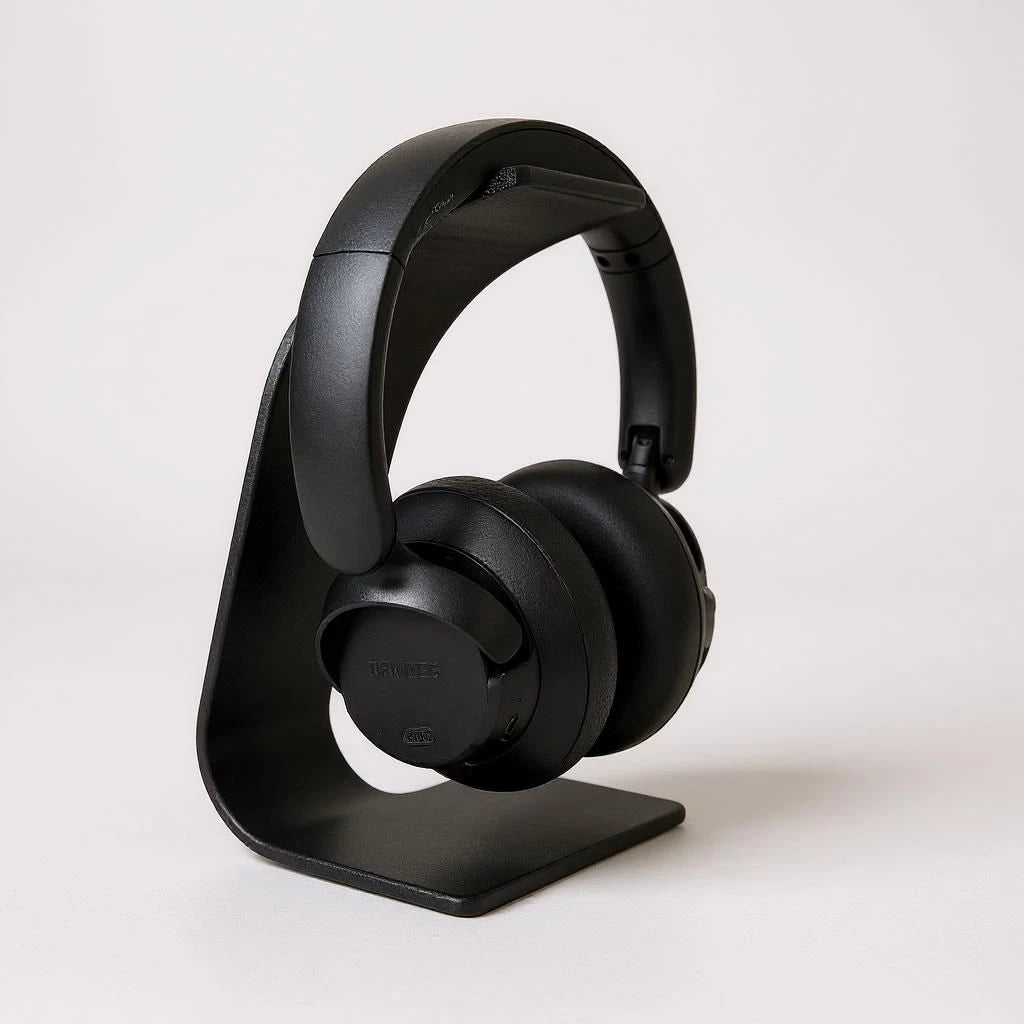 Sleek 3D Printed Headset Holder – Space Saving Desk Stand for Gaming, Office